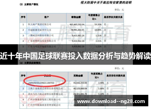 近十年中国足球联赛投入数据分析与趋势解读